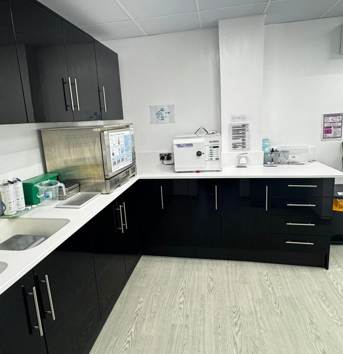 kitchen and other essentials at edinburgh practice